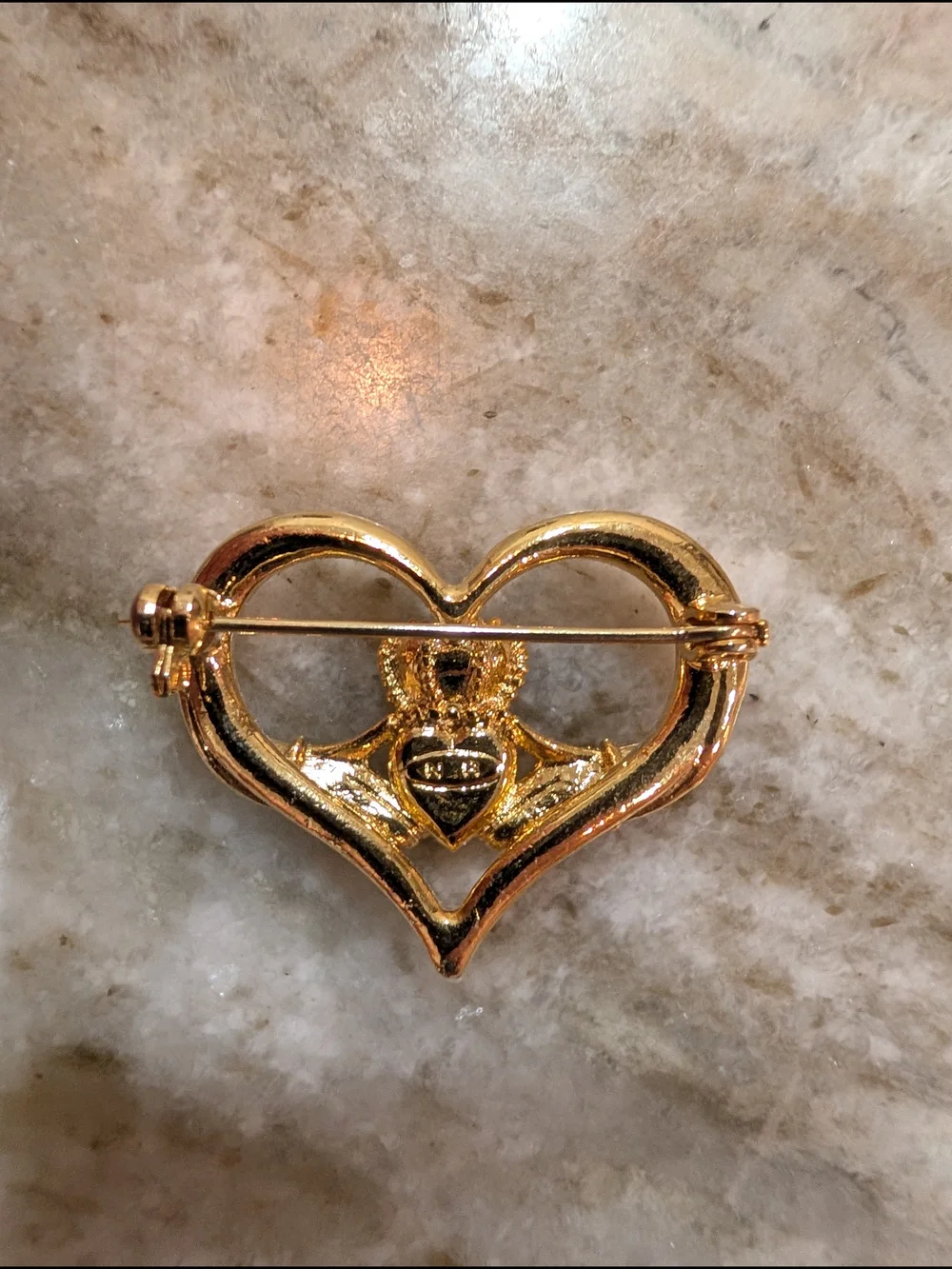 Nina Ricci Claddagh Brooch
